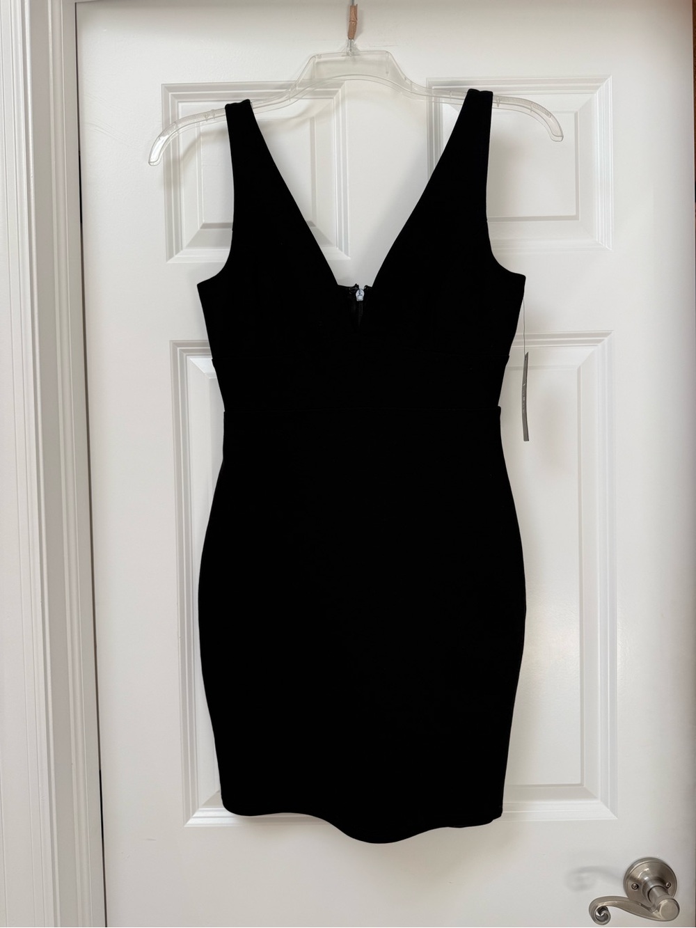 Lulus NWT Perfect Pick Black Bodycon Dress size S